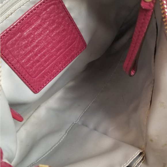 Extremely Rare Coach Beautiful Burgundy Leather Shoulder Bag - Picture 2 of 7